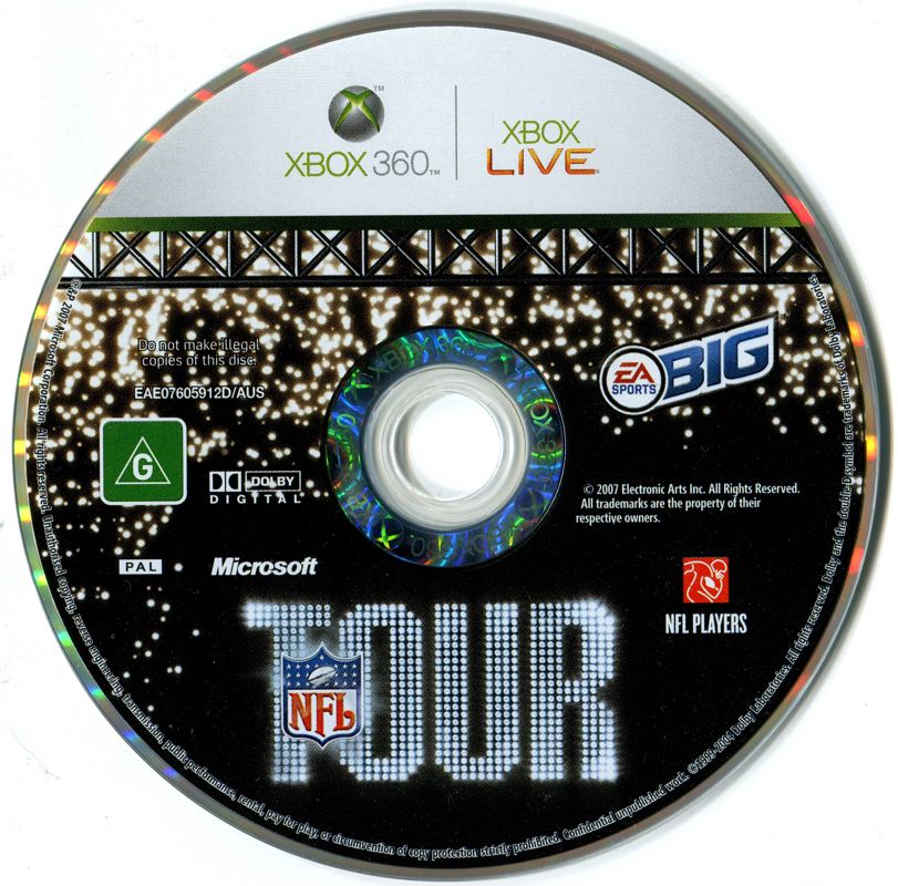 Media for NFL Tour (Xbox 360)