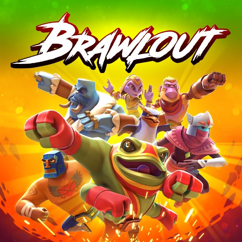 Front Cover for Brawlout (PlayStation 4) (download release)