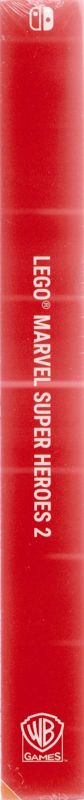 Spine/Sides for LEGO Marvel Super Heroes 2 (Deluxe Edition) (Nintendo Switch): Left