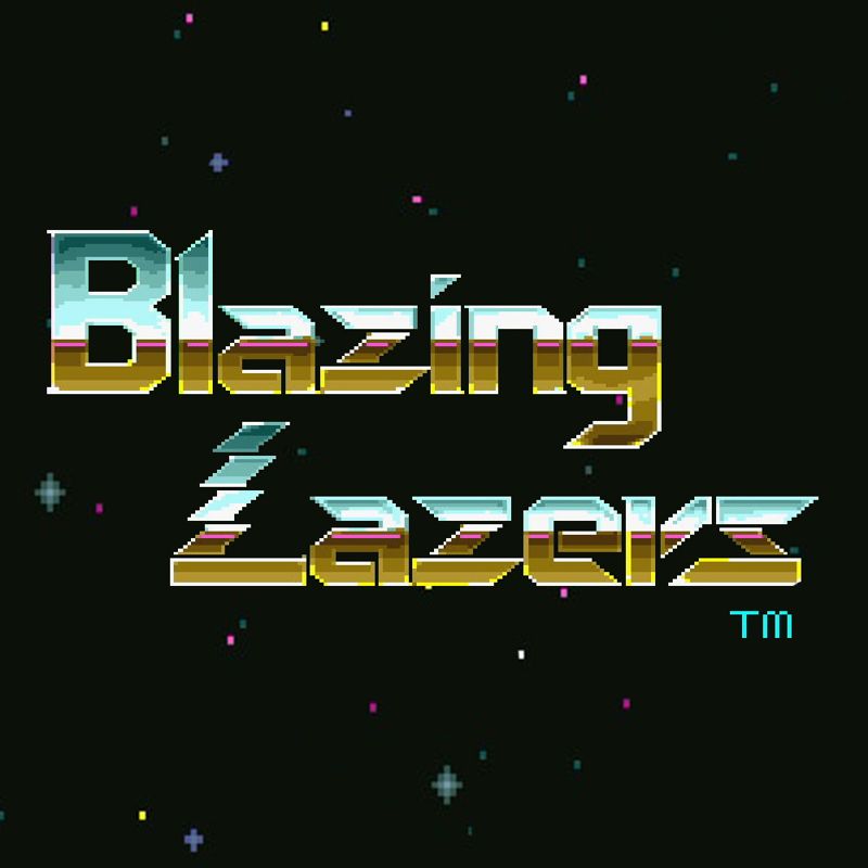 Front Cover for Blazing Lazers (Wii and Wii U) (download release)