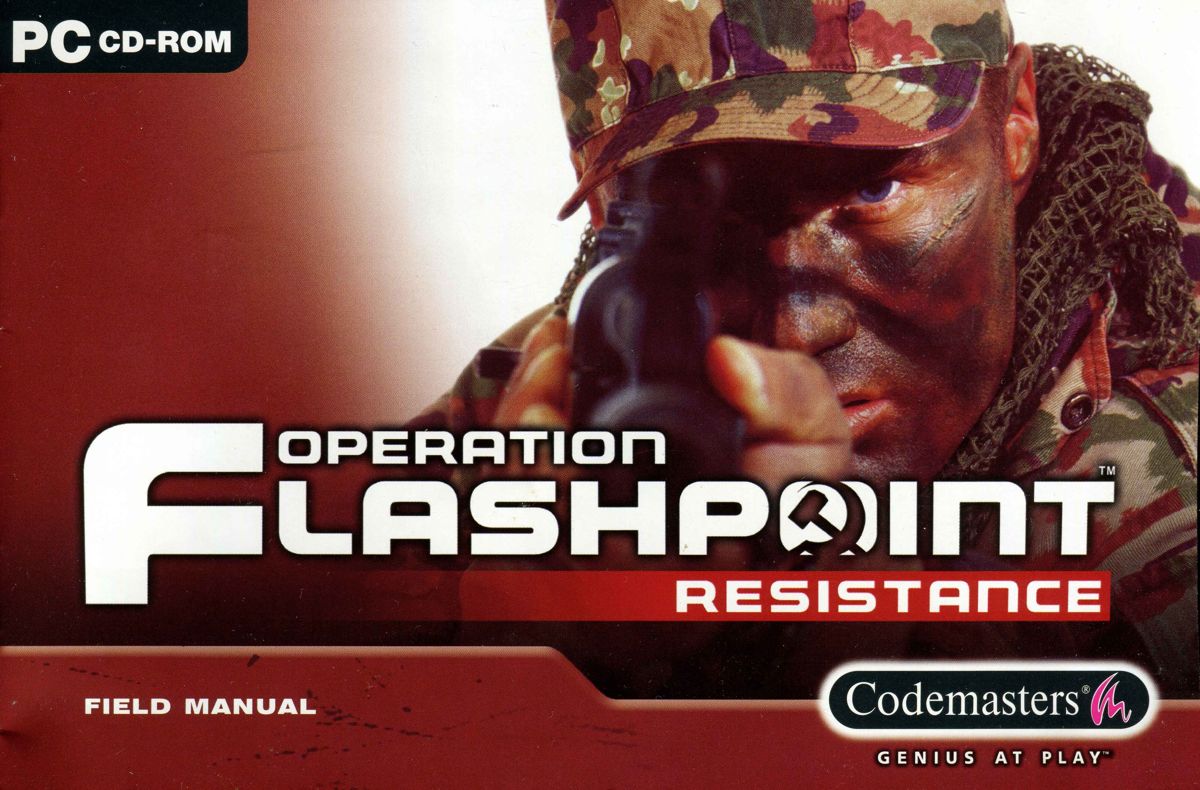 Manual for Operation Flashpoint: Resistance (Windows): Front