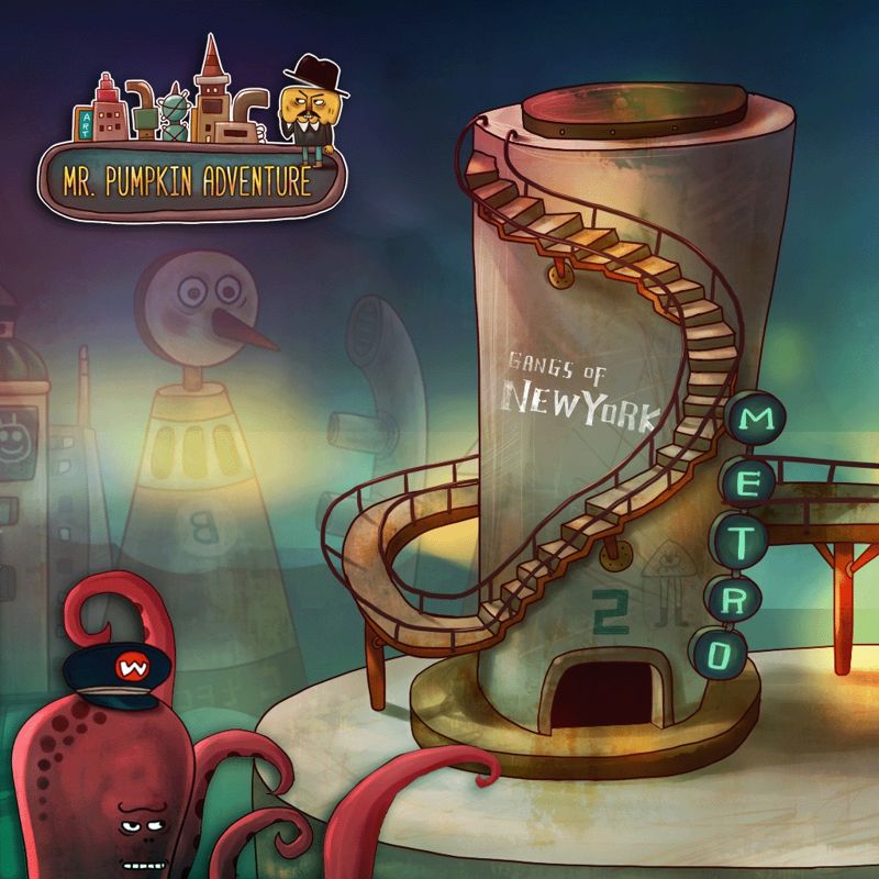Front Cover for Mr. Pumpkin Adventure (PS Vita) (download release)