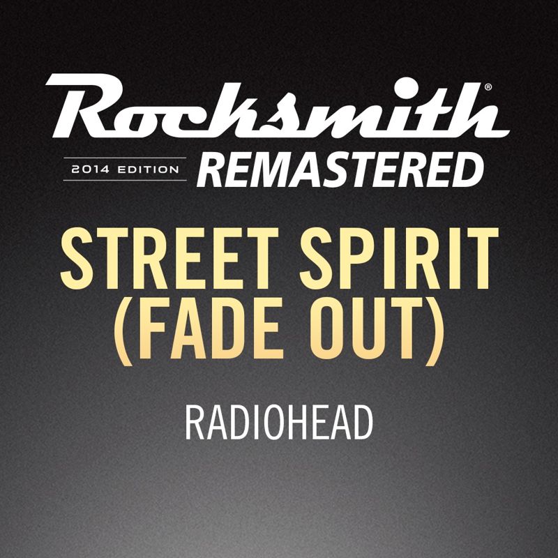 Front Cover for Rocksmith: All-new 2014 Edition - Radiohead: Street Spirit (Fade Out) (PlayStation 3 and PlayStation 4) (download release)