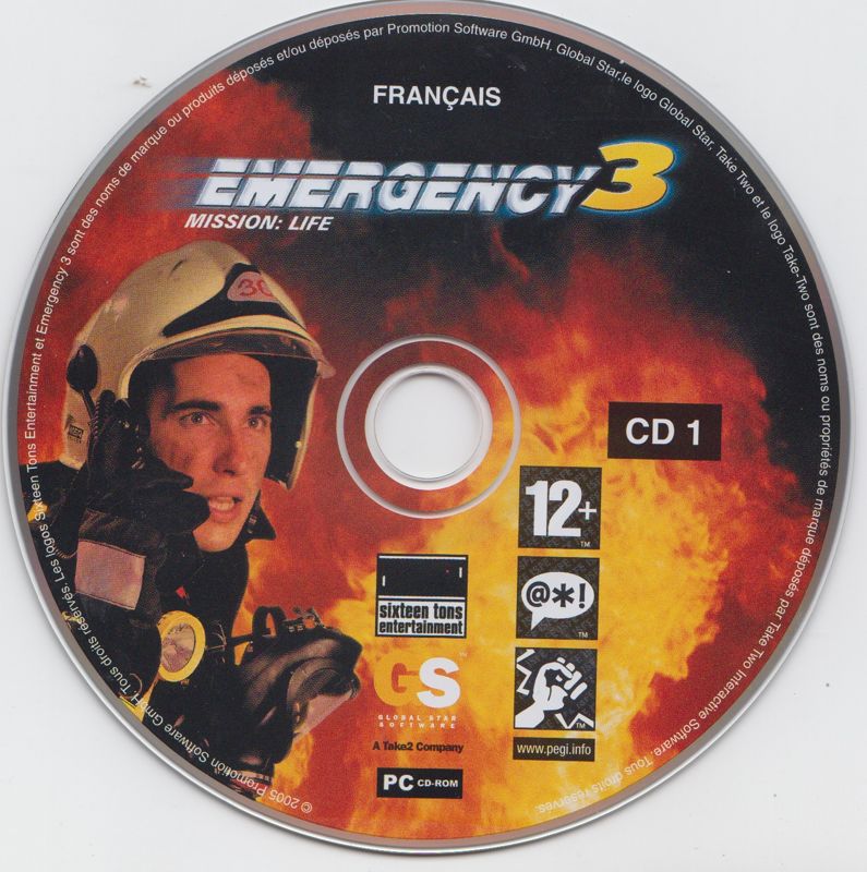 Media for Emergency 3 (Windows): Disc 1