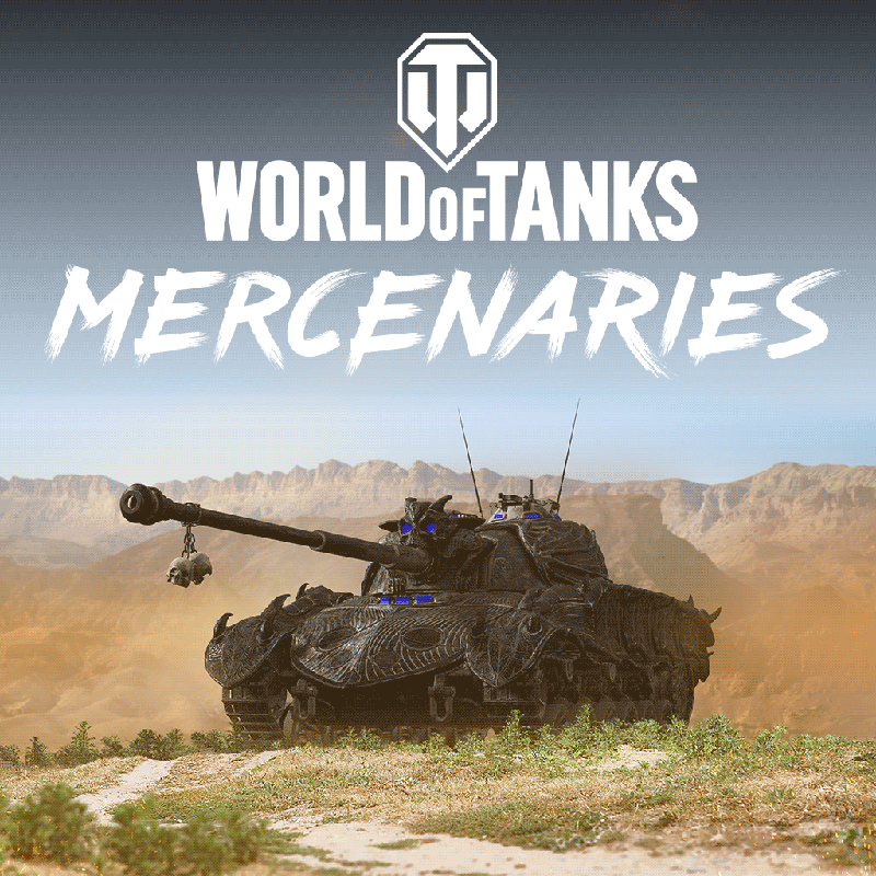 Front Cover for World of Tanks: Mercenaries - Wraith Panzer 58 Ultimate (PlayStation 4) (download release)