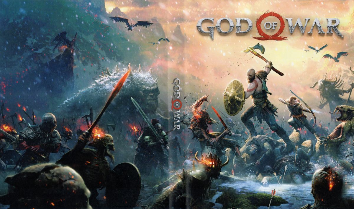 Inside Cover for God of War (PlayStation 4): Reversible Cover