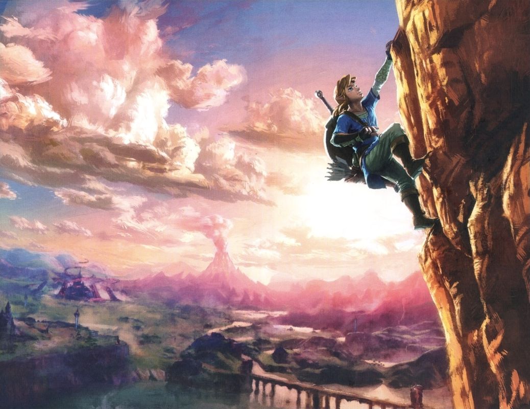 Inside Cover for The Legend of Zelda: Breath of the Wild (Nintendo Switch)