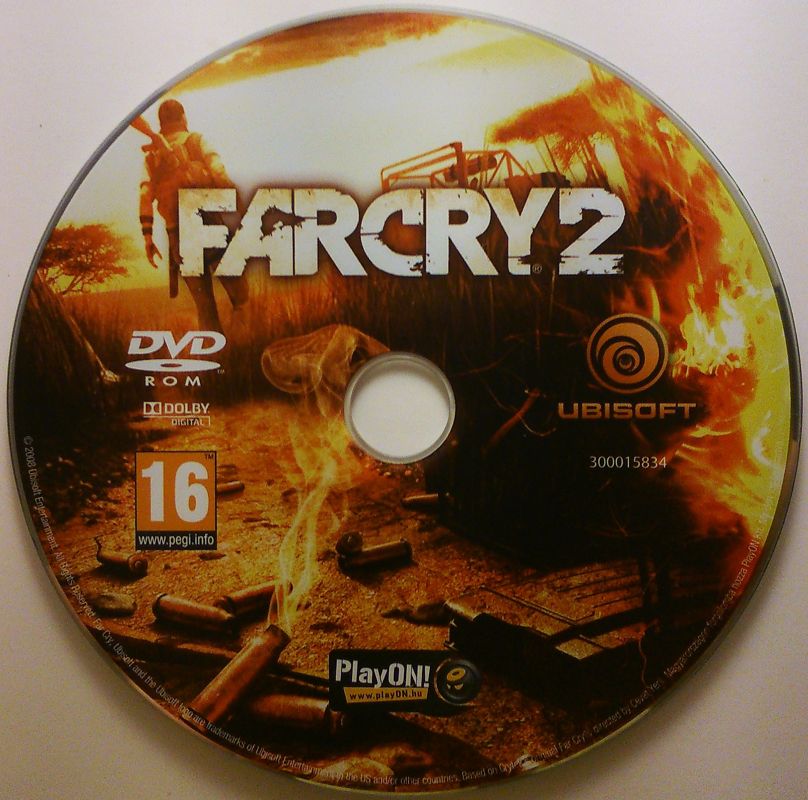 Media for Far Cry 2 (Windows) ("Legjobb Választás" release from PlayON! with Hungarian caption.)