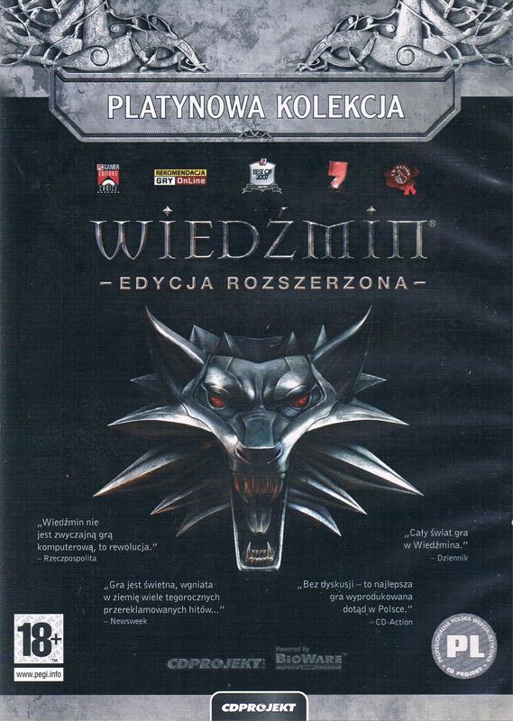 Other for The Witcher: Enhanced Edition - Platinum Edition (Windows): Keep case front
