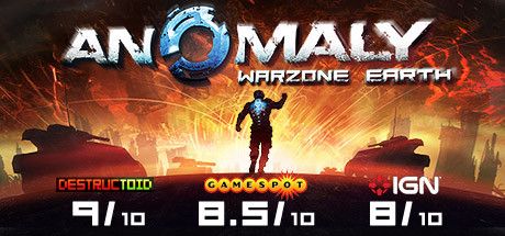 Front Cover for Anomaly: Warzone Earth (Linux and Macintosh and Windows) (Steam release): Accolades version (May 2013)