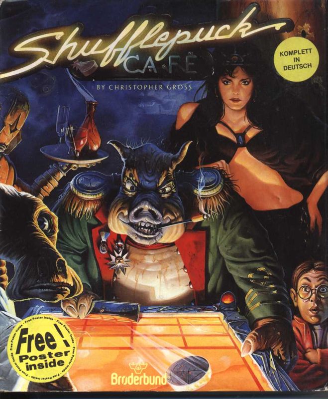 Front Cover for Shufflepuck Cafe (DOS)