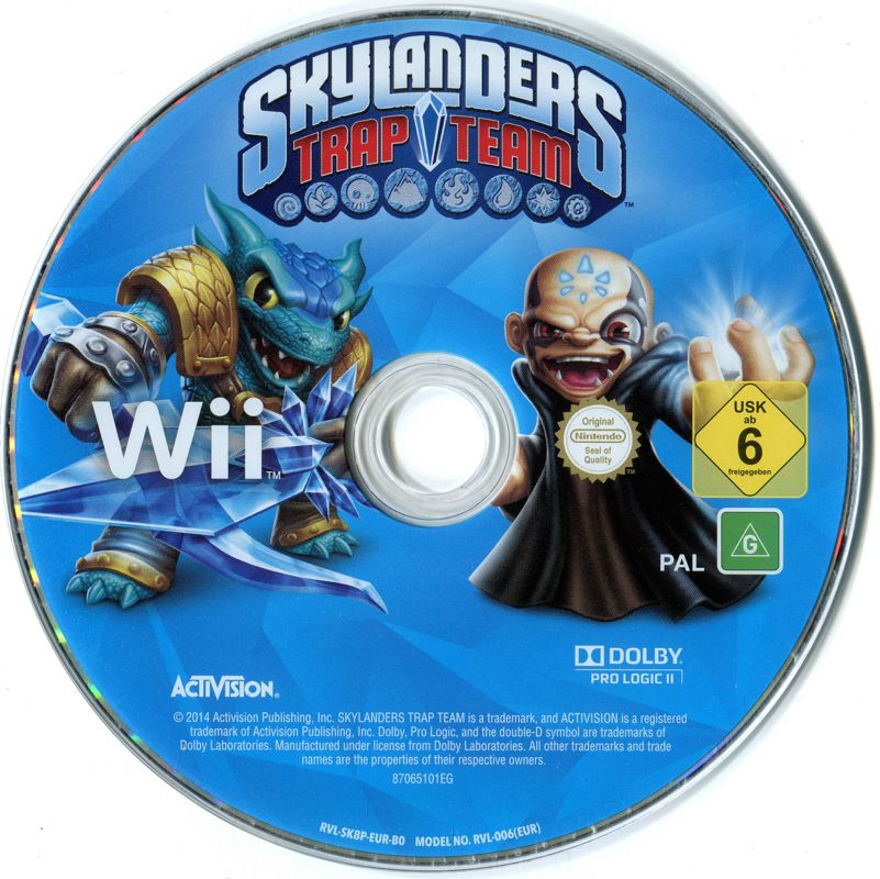 Media for Skylanders: Trap Team (Wii)