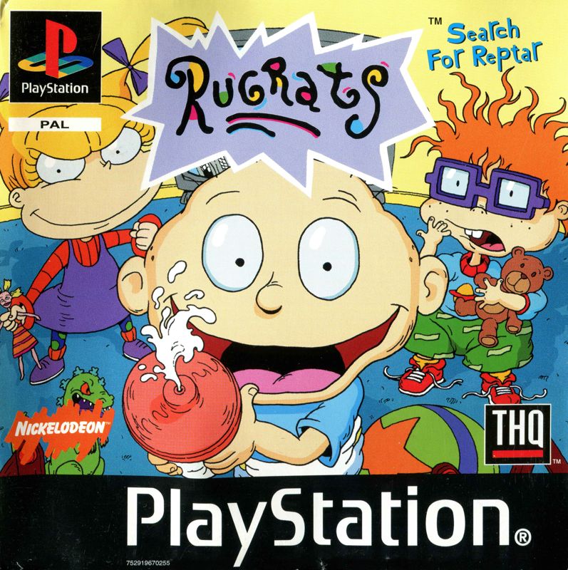 Front Cover for Rugrats: Search for Reptar (PlayStation)