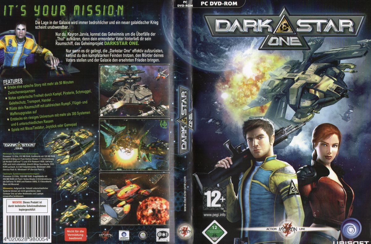 Darkstar One cover or packaging material - MobyGames