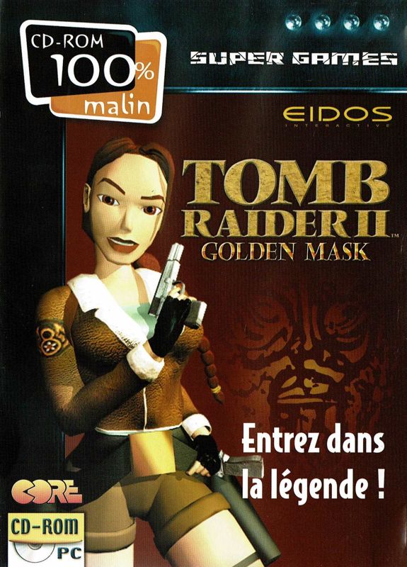 Front Cover for Tomb Raider II: Gold (Windows) (CD-ROM 100% malin release)