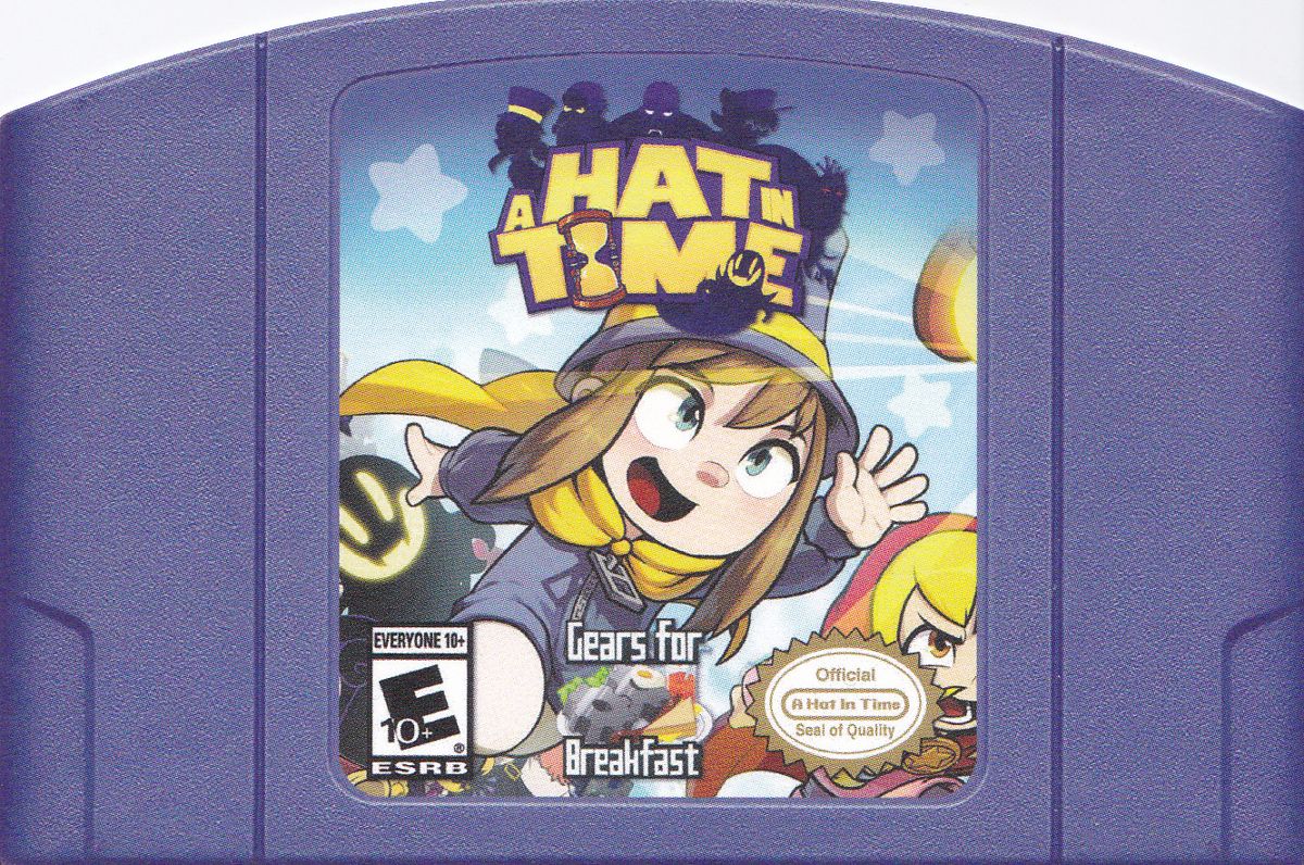 Other for A Hat in Time (Macintosh and Windows) (The Yetee Collector's Box): Steam key card - front