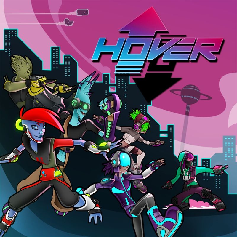 Front Cover for Hover: Revolt of Gamers (PlayStation 4) (download release)