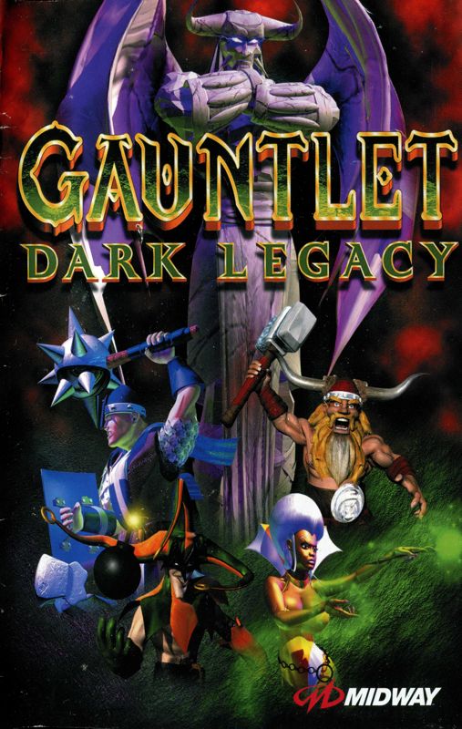 Manual for Gauntlet: Dark Legacy (PlayStation 2): Front