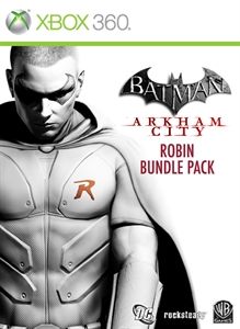 Front Cover for Batman: Arkham City - Robin Bundle Pack (Xbox 360) (XBox Marketplace release)