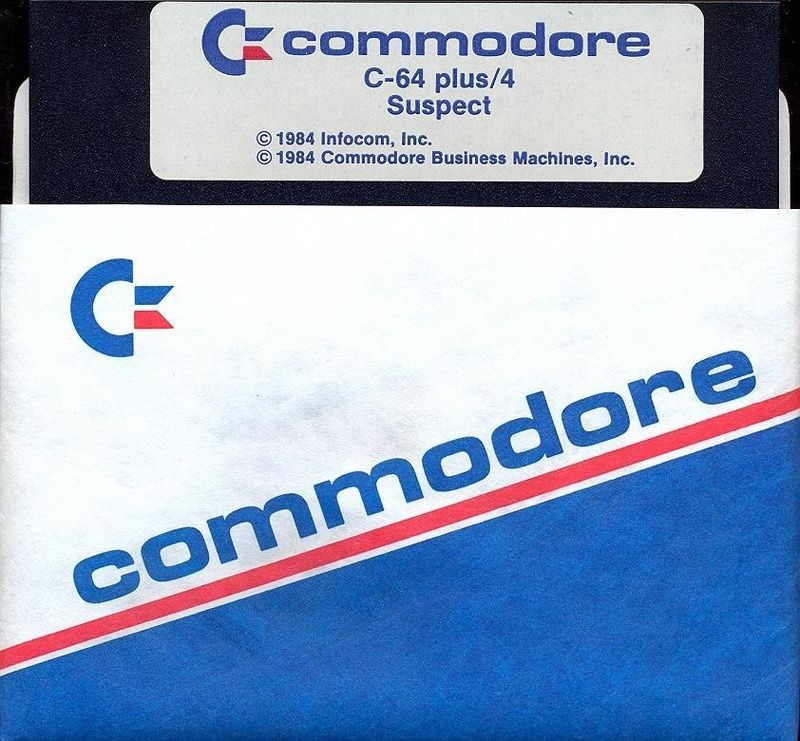 Media for Suspect (Commodore 16, Plus/4 and Commodore 64)