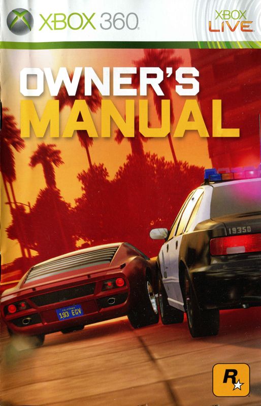 Manual for Midnight Club: Los Angeles - Complete Edition (Xbox 360) (Classics release): Front