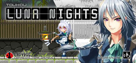 Front Cover for Touhou Luna Nights (Windows) (Steam release)