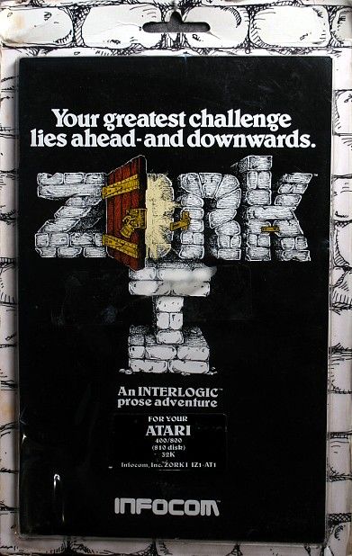 Front Cover for Zork: The Great Underground Empire (Atari 8-bit) (Folio release)