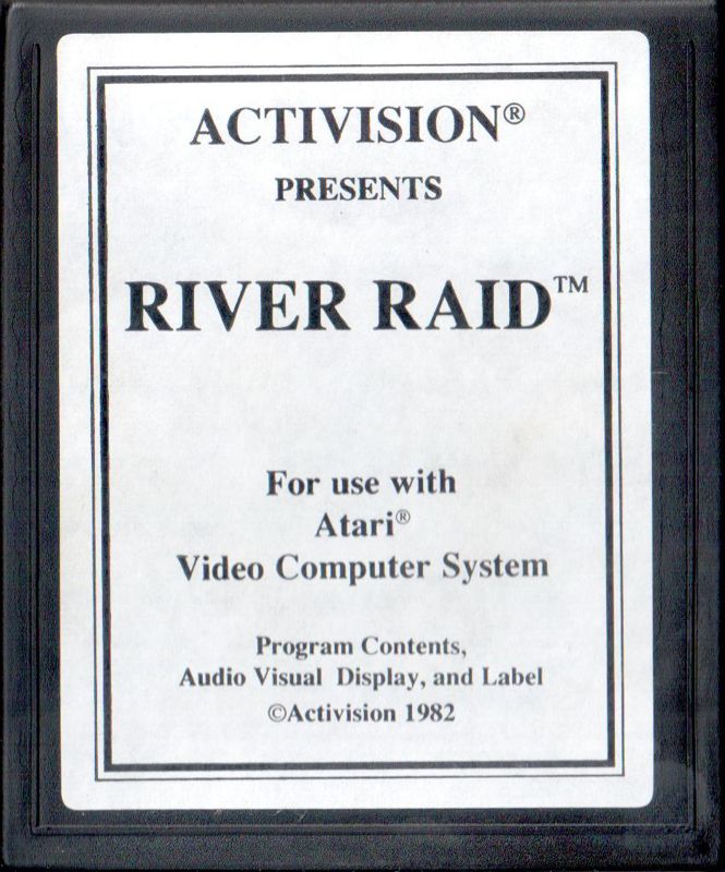 Media for River Raid (Atari 2600) (Re-release): Front