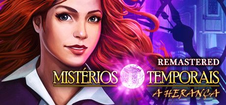 Front Cover for Time Mysteries: Inheritance - Remastered (Linux and Macintosh and Windows) (Steam release): Brazilian-Portuguese version