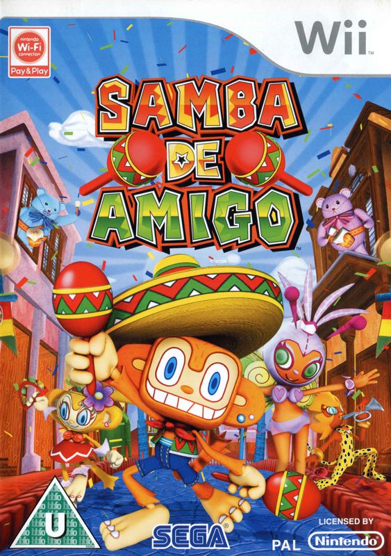 Front Cover for Samba de Amigo (Wii)