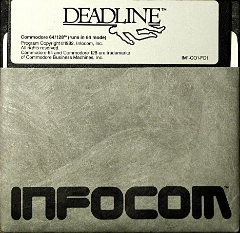 Media for Deadline (Commodore 64) (Grey box release)