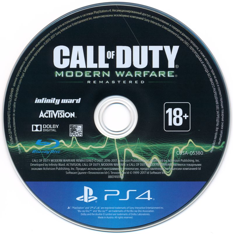 Media for Call of Duty: Modern Warfare - Remastered (PlayStation 4)