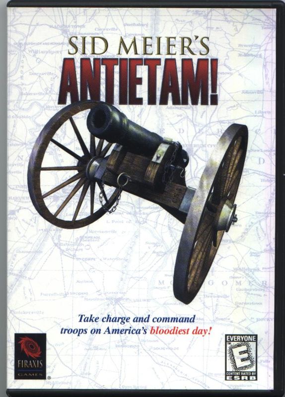 Front Cover for Sid Meier's Antietam! (Windows)