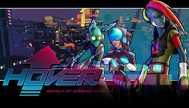 Front Cover for Hover: Revolt of Gamers (Linux and Macintosh and Windows) (Humble Store release)