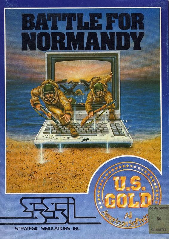 Front Cover for Battle for Normandy (Commodore 64) (Cassette tape release)