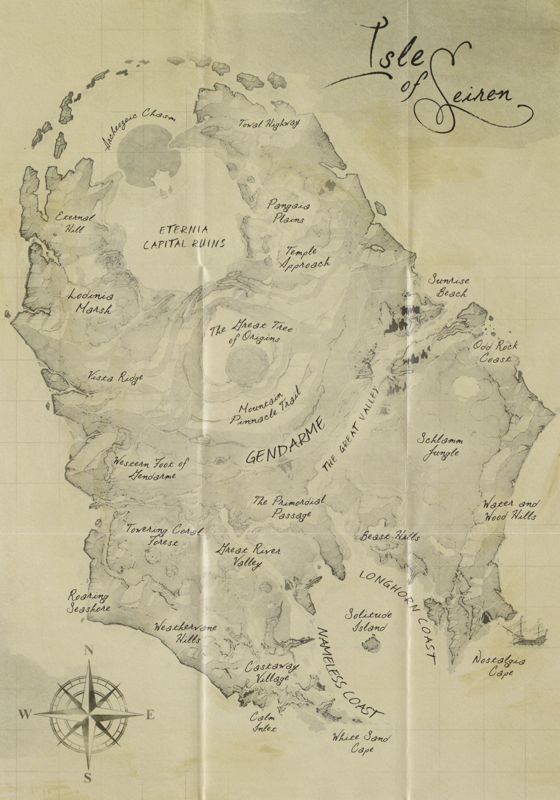 Map for Ys VIII: Lacrimosa of Dana (Nintendo Switch) (Adventurer's Edition)