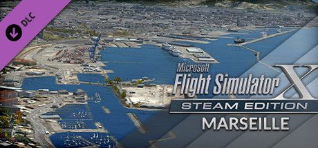 Front Cover for Microsoft Flight Simulator X: Steam Edition - Marseille (Windows) (Steam release)