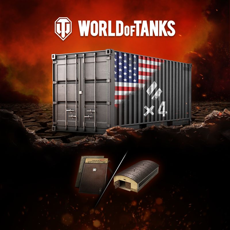 Front Cover for World of Tanks: Team USA Quarterbacks Ultimate (PlayStation 4) (download release)