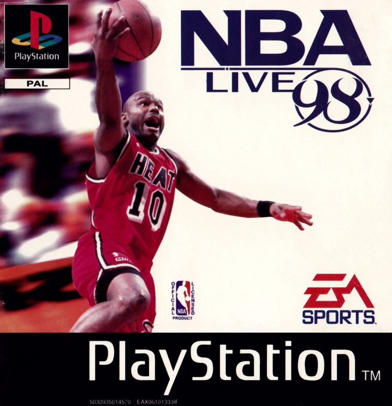 Front Cover for NBA Live 98 (PlayStation)