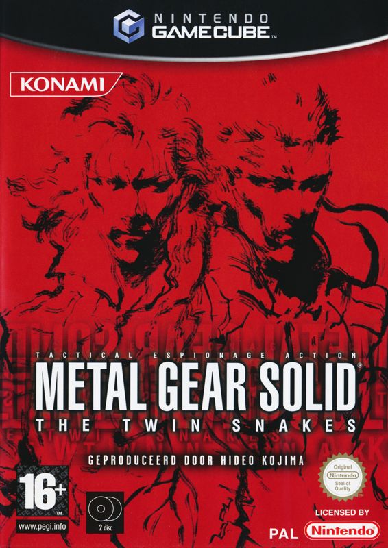 Front Cover for Metal Gear Solid: The Twin Snakes (GameCube)