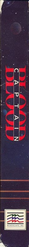 Spine/Sides for Captain Blood (Commodore 64)