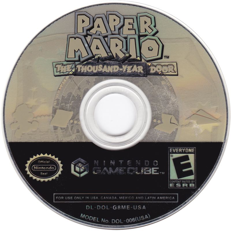 Media for Paper Mario: The Thousand-Year Door (GameCube) (Best Seller / Meilleurs Vendeurs release)
