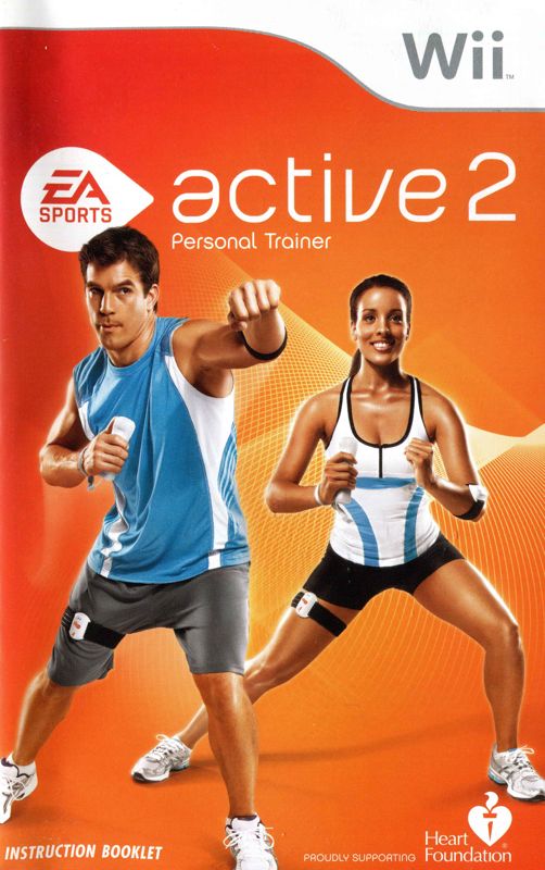 Manual for EA Sports Active 2 (Wii): Front