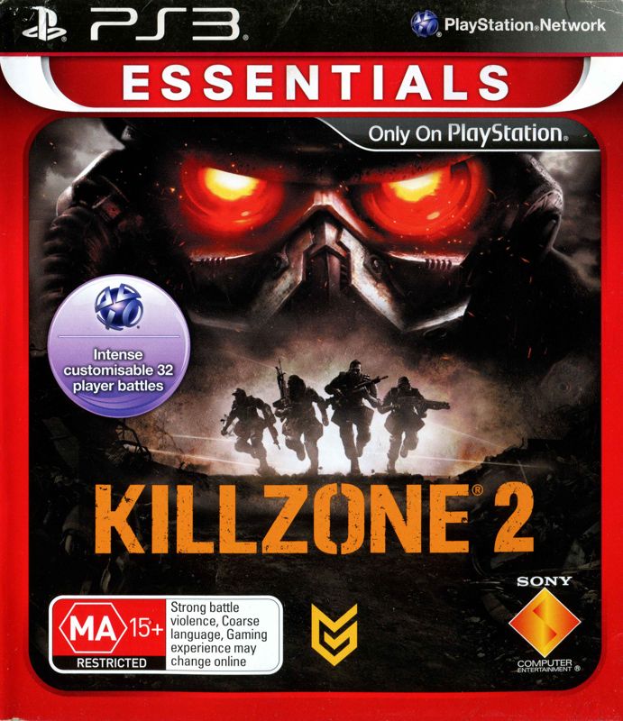 Front Cover for Killzone 2 (PlayStation 3) (Essentials release)
