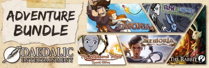 Front Cover for Daedalic Adventure Bundle (Macintosh and Windows) (Steam release)