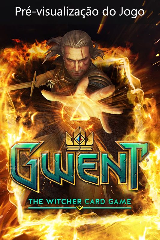 Front Cover for Gwent: The Witcher Card Game (Windows Apps and Xbox One) (Game Preview release)