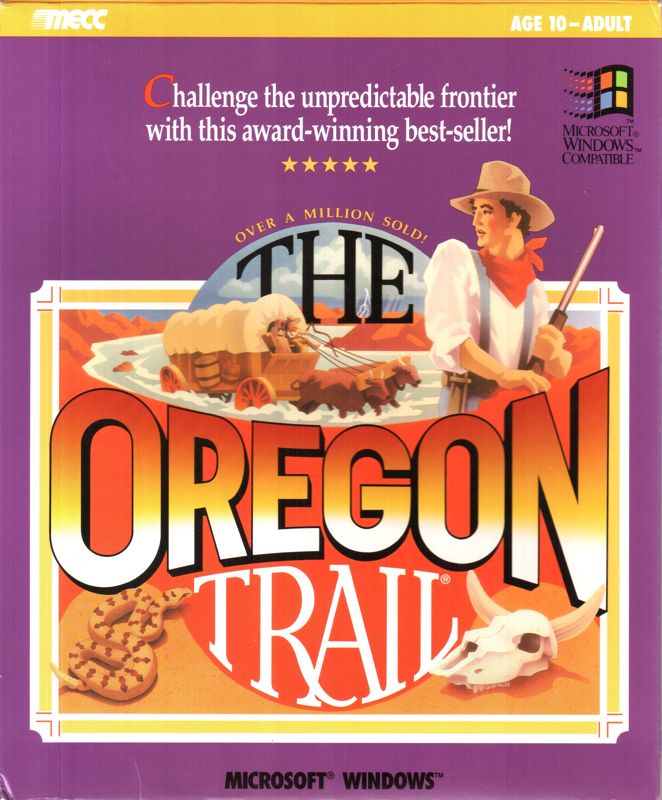 Front Cover for The Oregon Trail (Windows 16-bit)