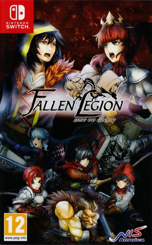 Front Cover for Fallen Legion: Rise to Glory (Nintendo Switch)