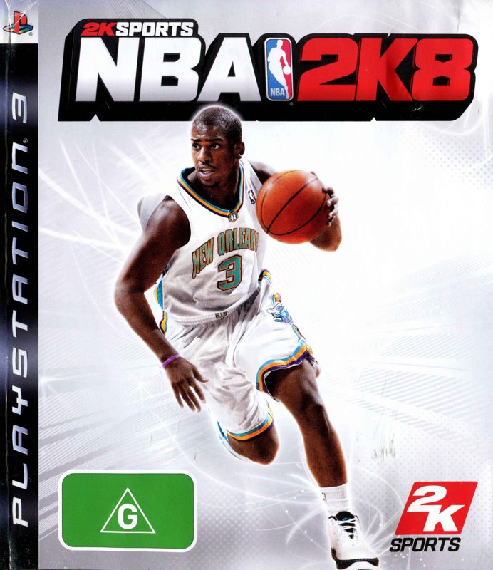 Front Cover for NBA 2K8 (PlayStation 3)