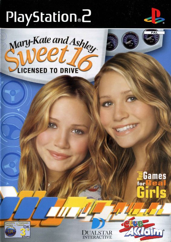 Front Cover for Mary-Kate and Ashley: Sweet 16 - Licensed to Drive (PlayStation 2)